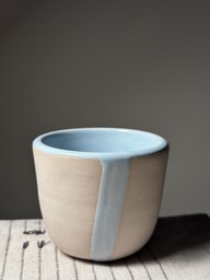cup inside blue glaze